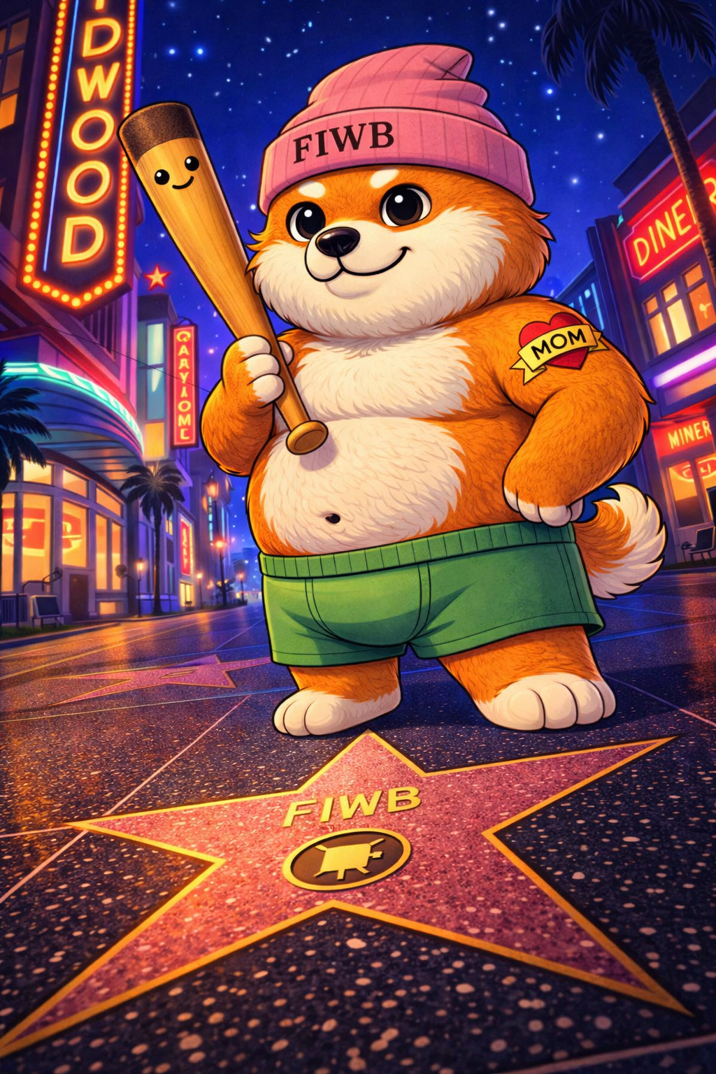 FIWB on the Walk of Fame — star treatment