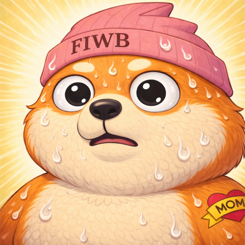 Nervous sweating — it's fine, everything's fine