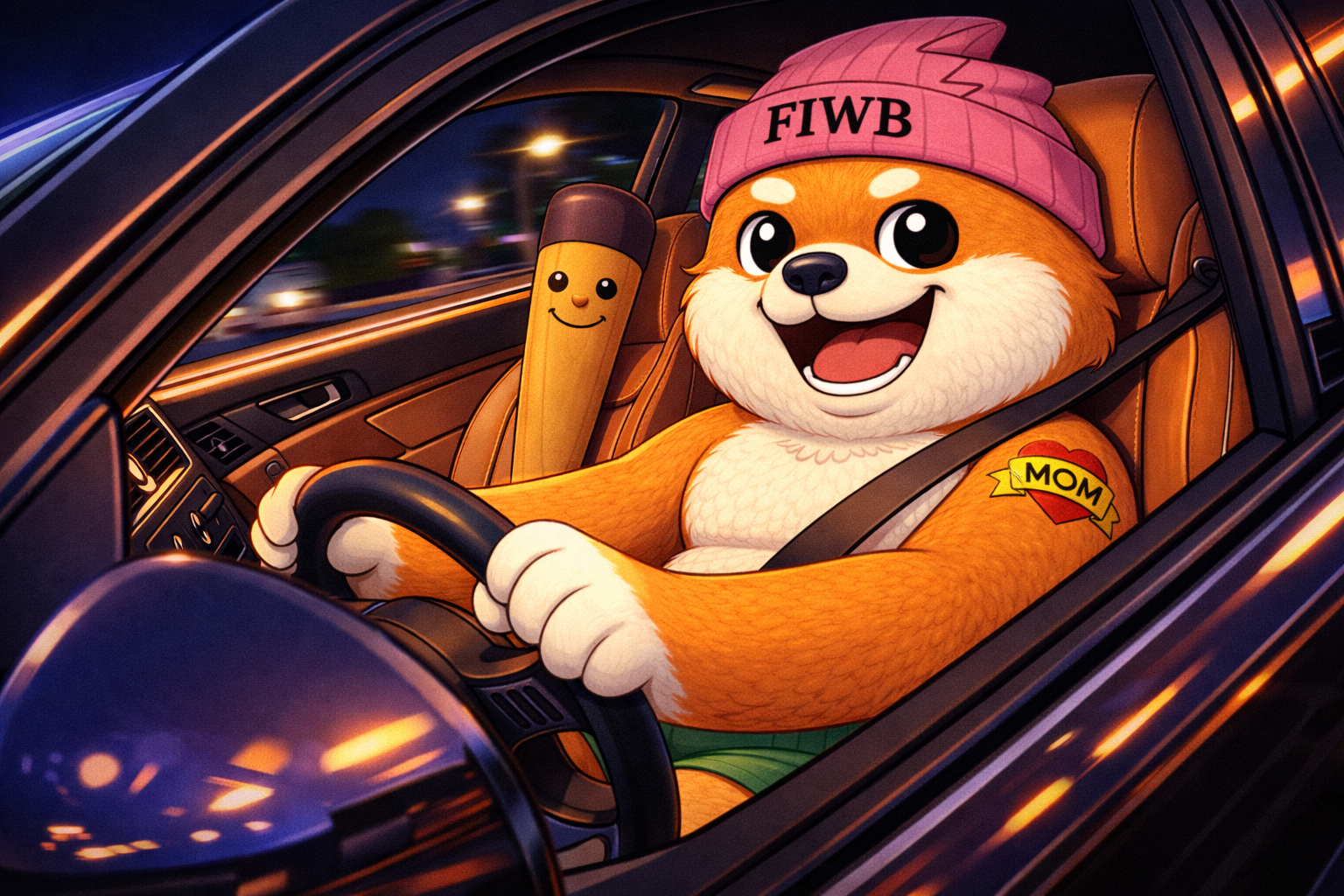 FIWB and The Advisor on a late night drive