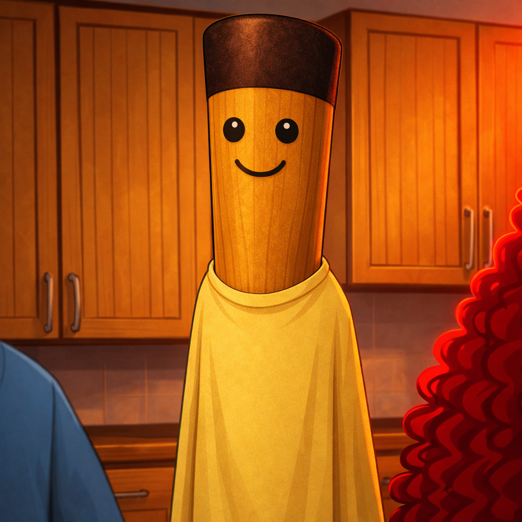 The Advisor in his natural habitat — kitchen wisdom