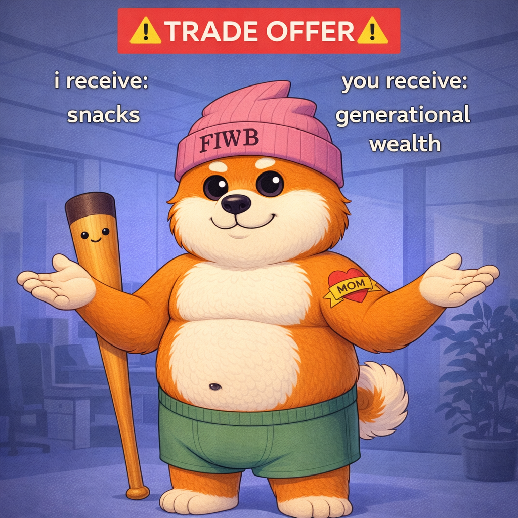 Trade offer — snacks for generational wealth
