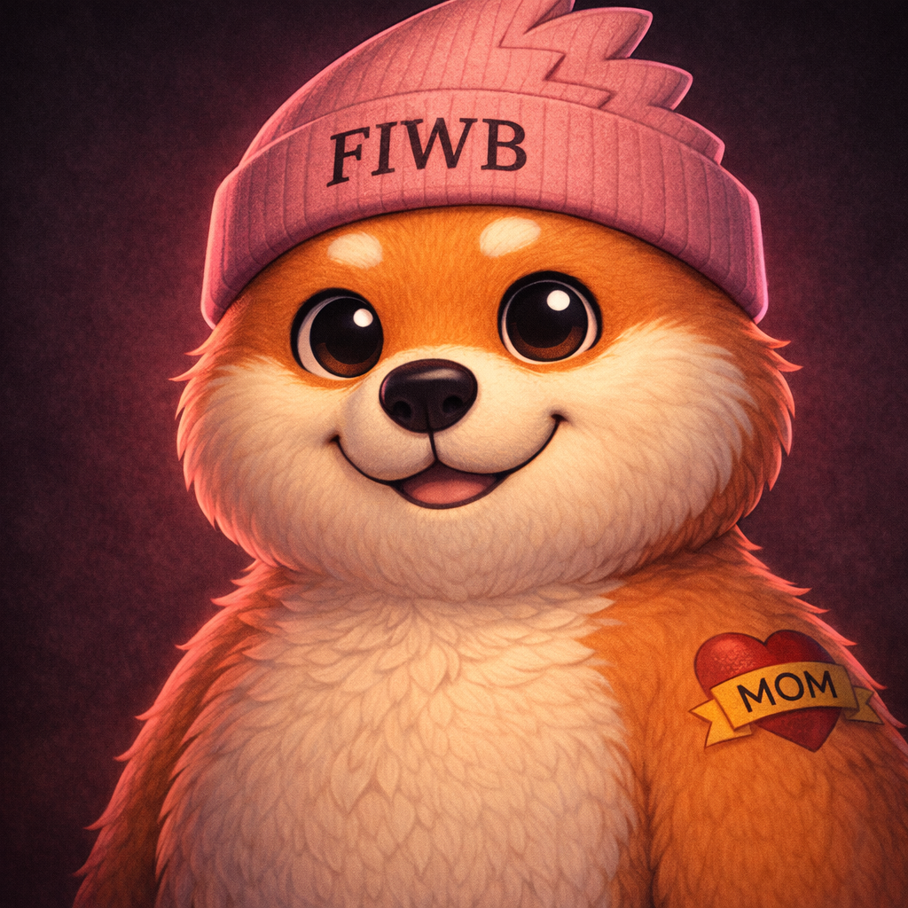 FIWB — the dog, the beanie, the belly